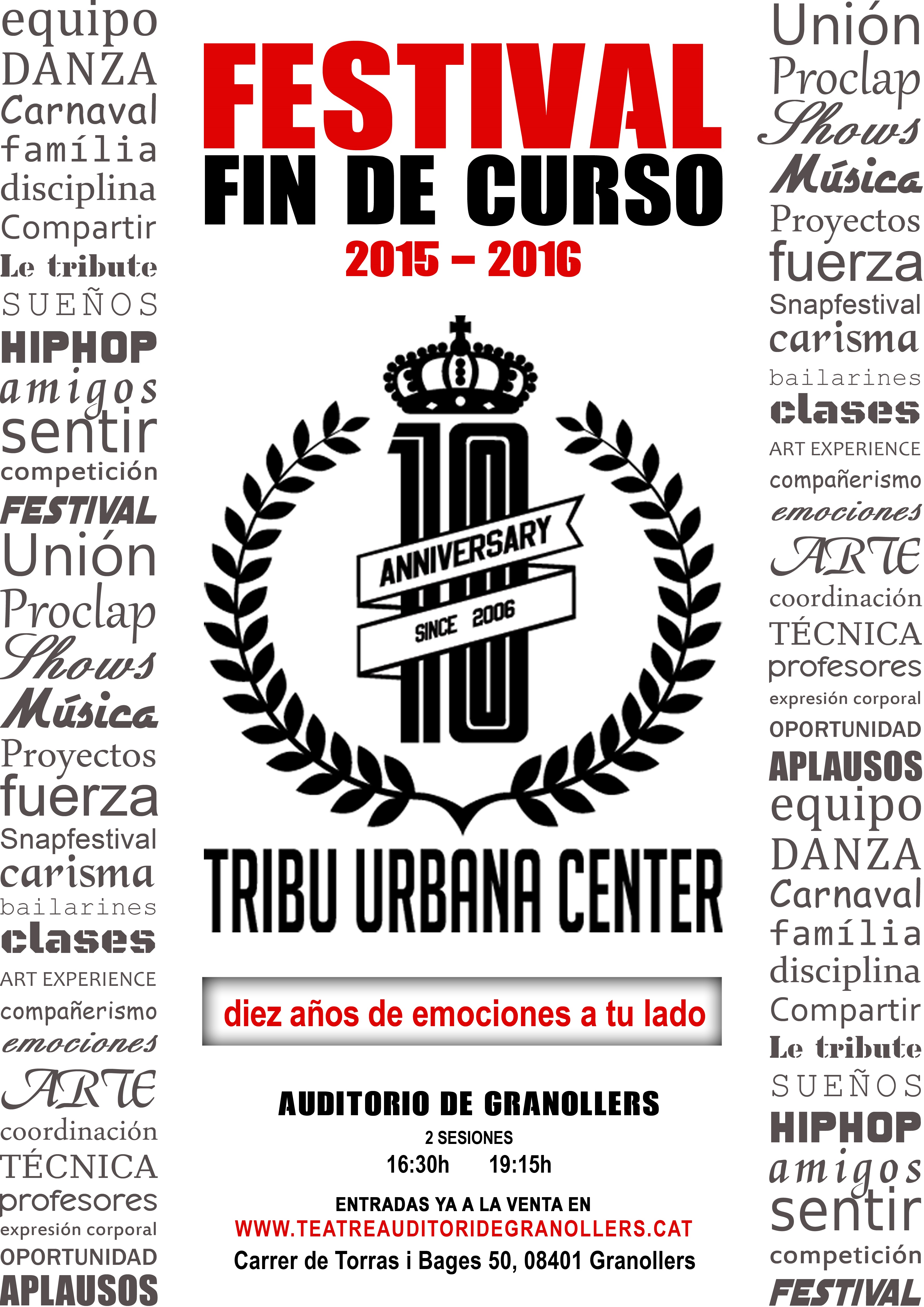 Tribu Urbana Center - Especial 10º aniversario