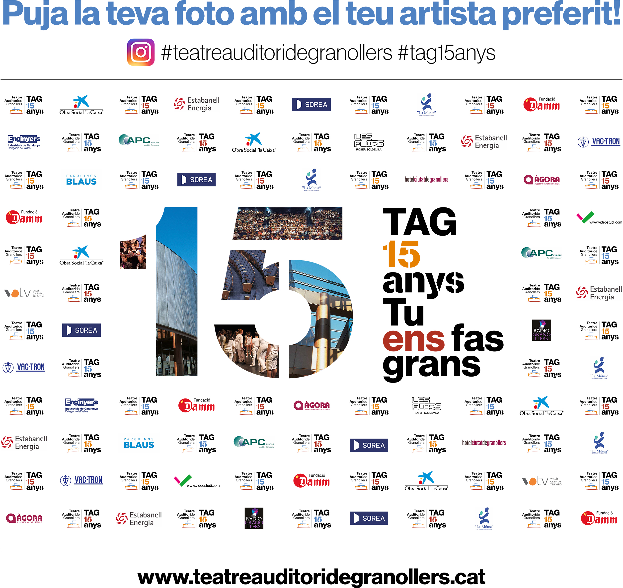 Vas passar pel photocall el dia de la gala? Busca't!