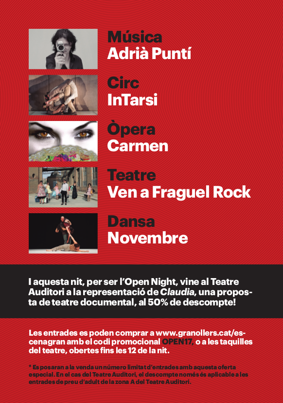 Escena GrAn participa a l'Open Night!