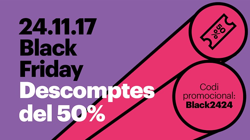 Promoció 50% Black Friday