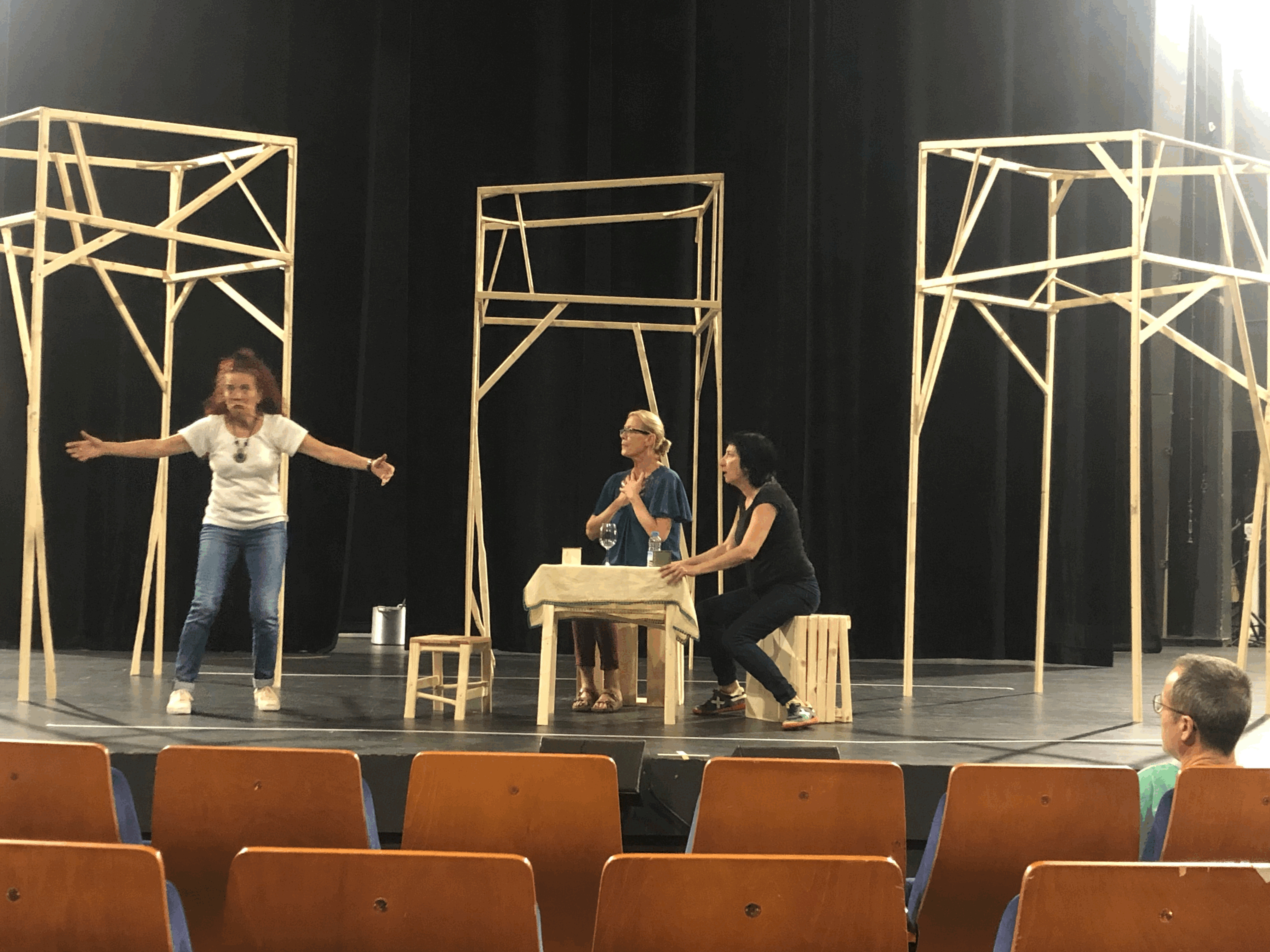 Pepa Plana assaig al TAG