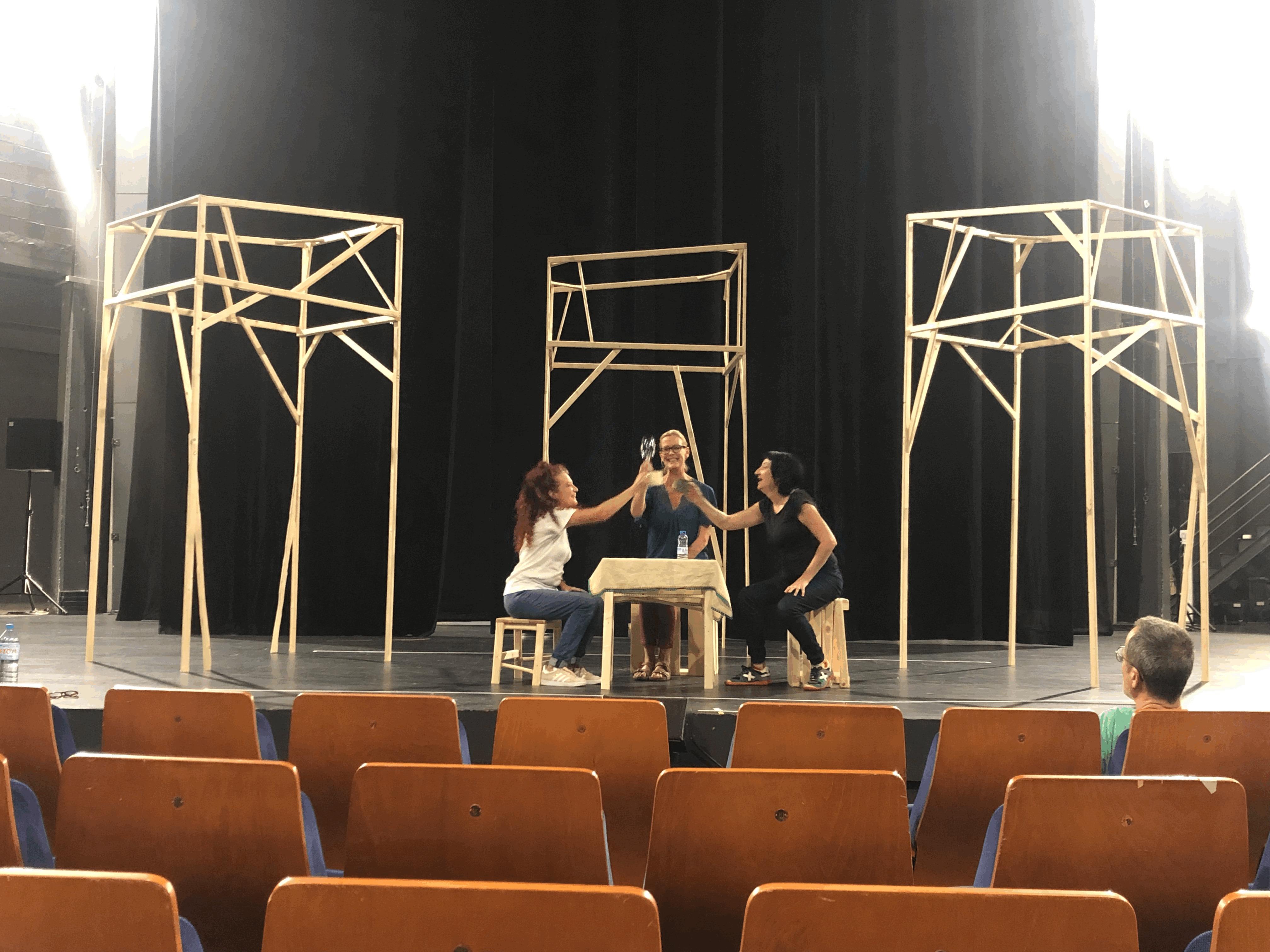 Pepa Plana assaig al TAG